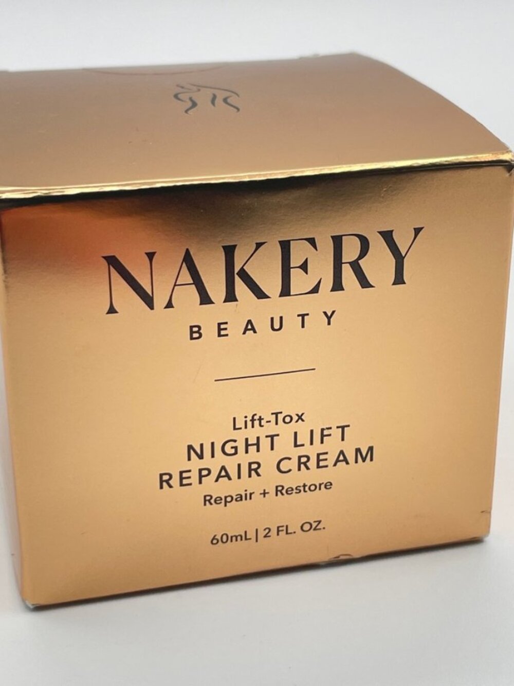 Nakery Beauty LIFT-TOX Night Lift Repair Restore cream 2.0 oz-NEW